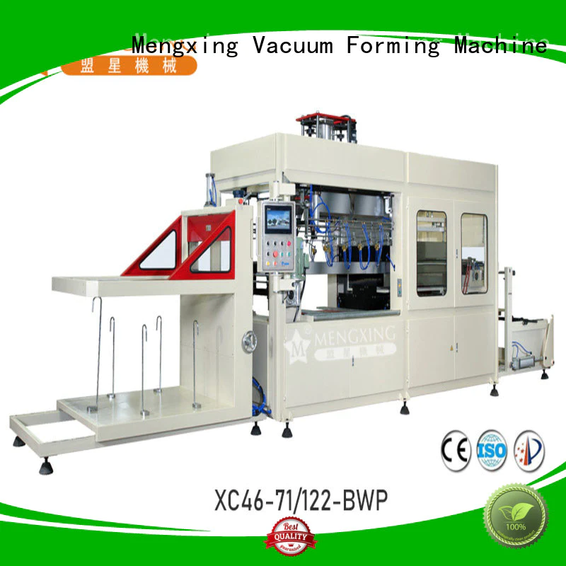 Mengxing fully auto pp vacuum forming machine favorable price lunch box production