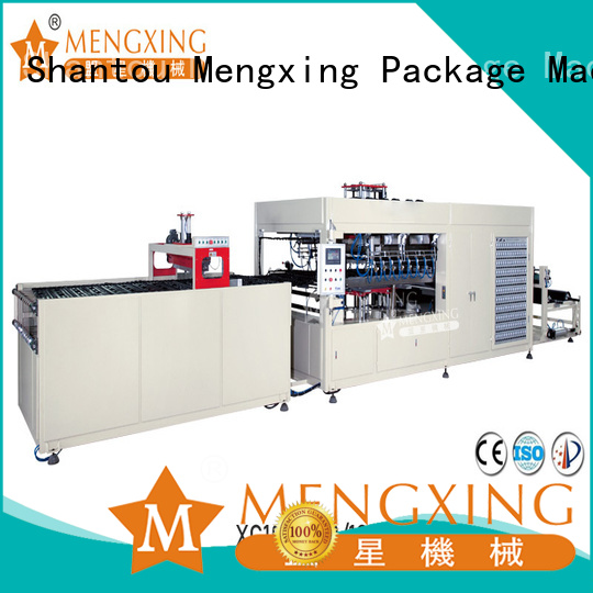 Mengxing pp vacuum forming machine plastic container making easy operation
