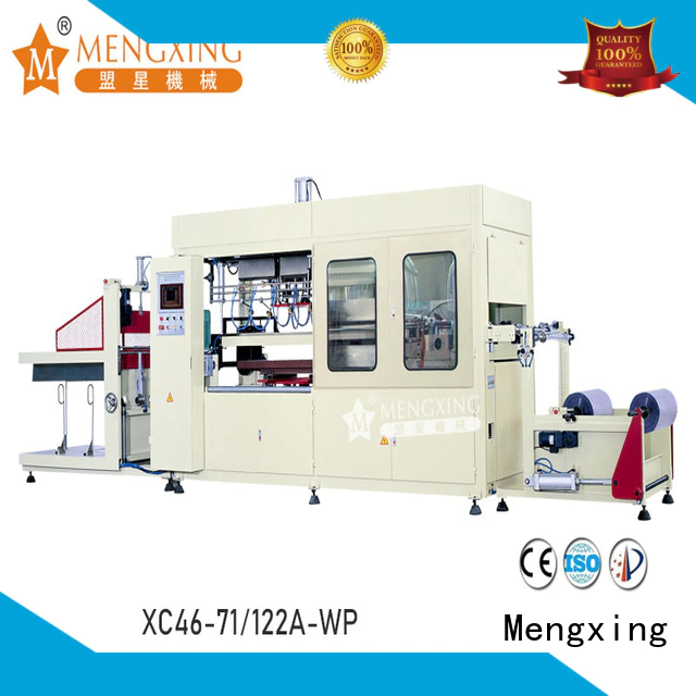 fully auto vacuum forming machine plastic container making lunch box production