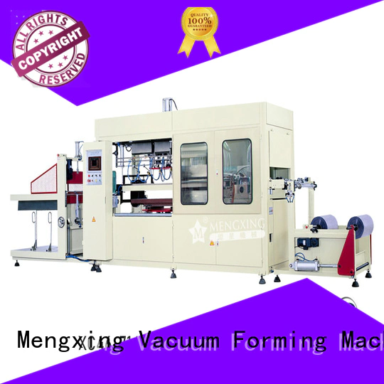 Mengxing vacuum forming machine favorable price lunch box production