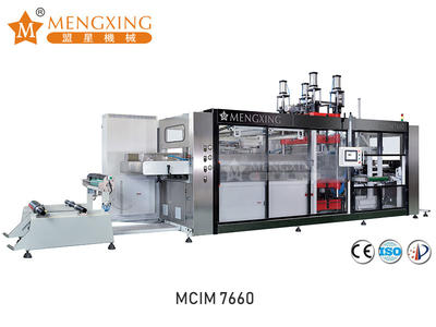 Automatic vacuum pressure forming machine 2 station MCIM7660