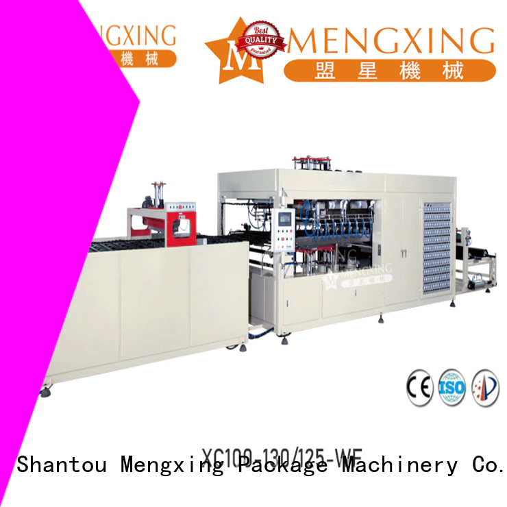fully auto plastic vacuum forming machine favorable price lunch box production