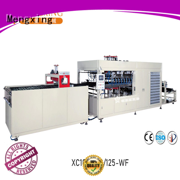 Mengxing large vacuum forming machine plastic container making best factory supply