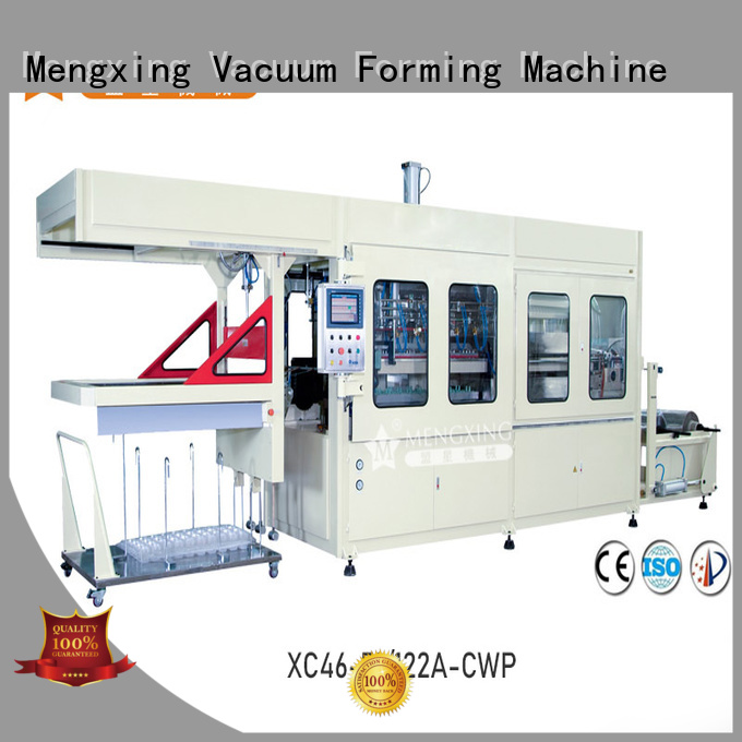 pp vacuum forming machine lunch box production Mengxing