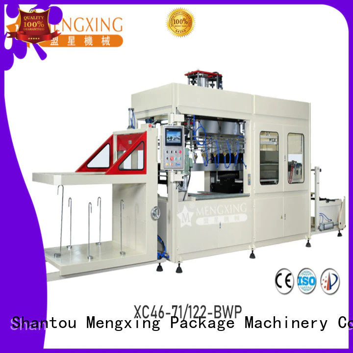 Mengxing pp vacuum forming machine industrial lunch box production