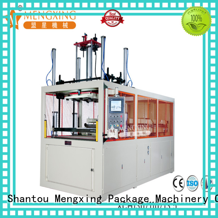 Mengxing top selling vacuum forming machine plastic container making easy operation