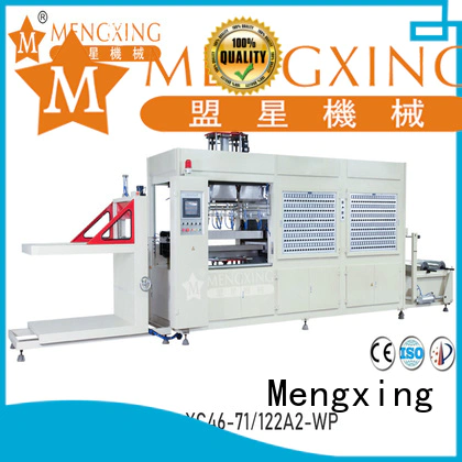 Mengxing top selling industrial vacuum forming machine plastic container making
