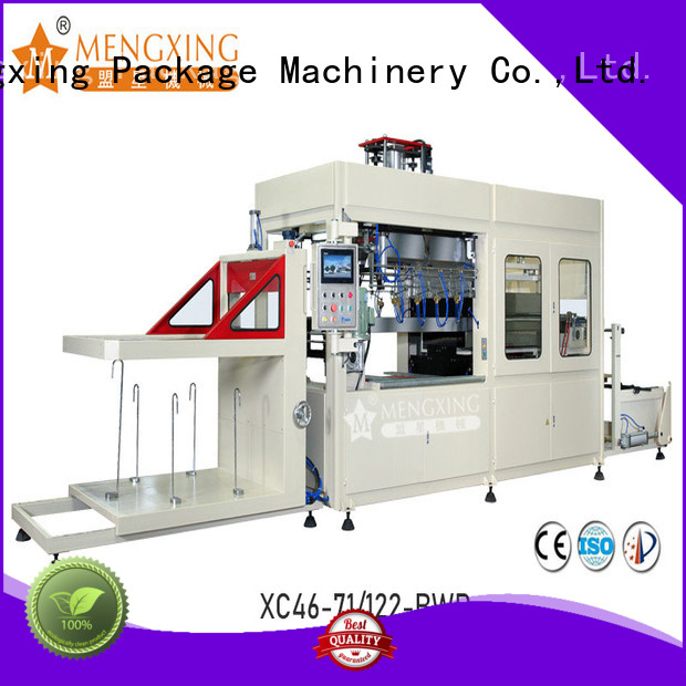 Mengxing large vacuum forming machine plastic container making easy operation