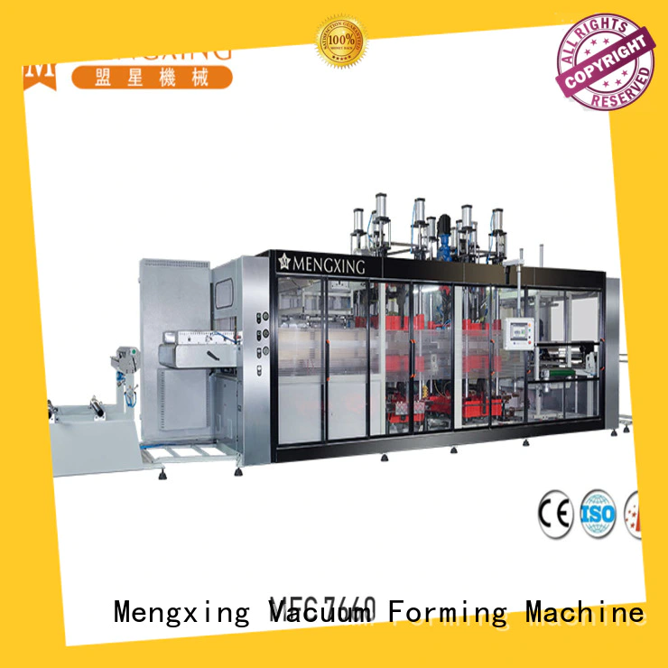 Mengxing vacuum forming plastic machine universal for sale