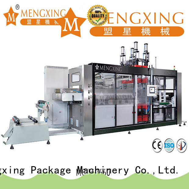 Mengxing vacuum forming plastic machine best factory supply easy operation