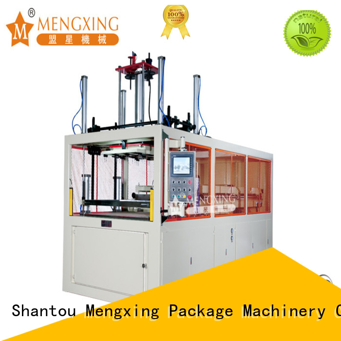 Mengxing fully auto cover making machine plastic container making lunch box production