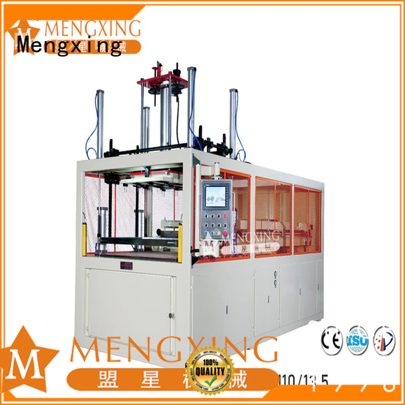 Mengxing vacuum forming machine plastic container making lunch box production