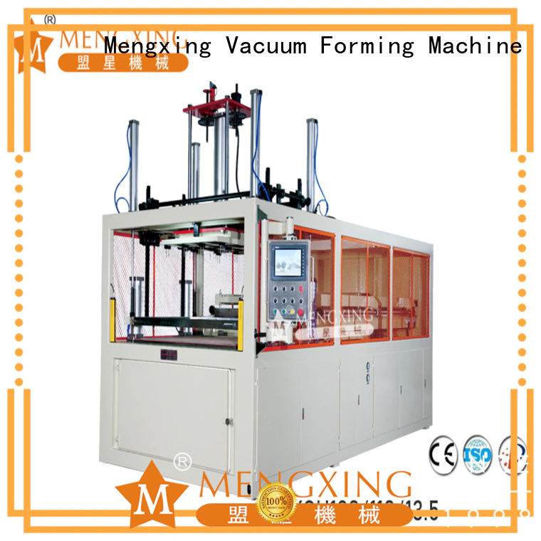 Mengxing top selling thick sheet vacuum forming machine lunch box production