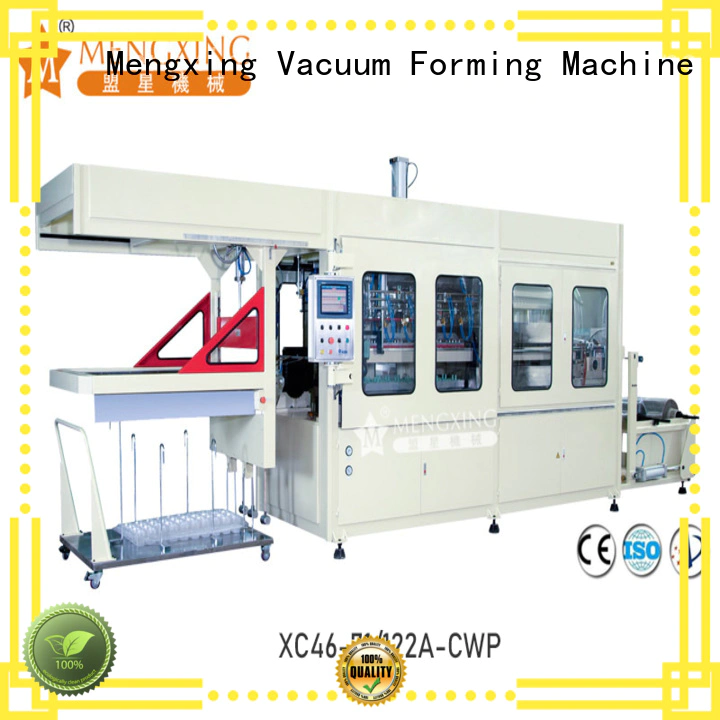 Mengxing large vacuum forming machine plastic container making easy operation
