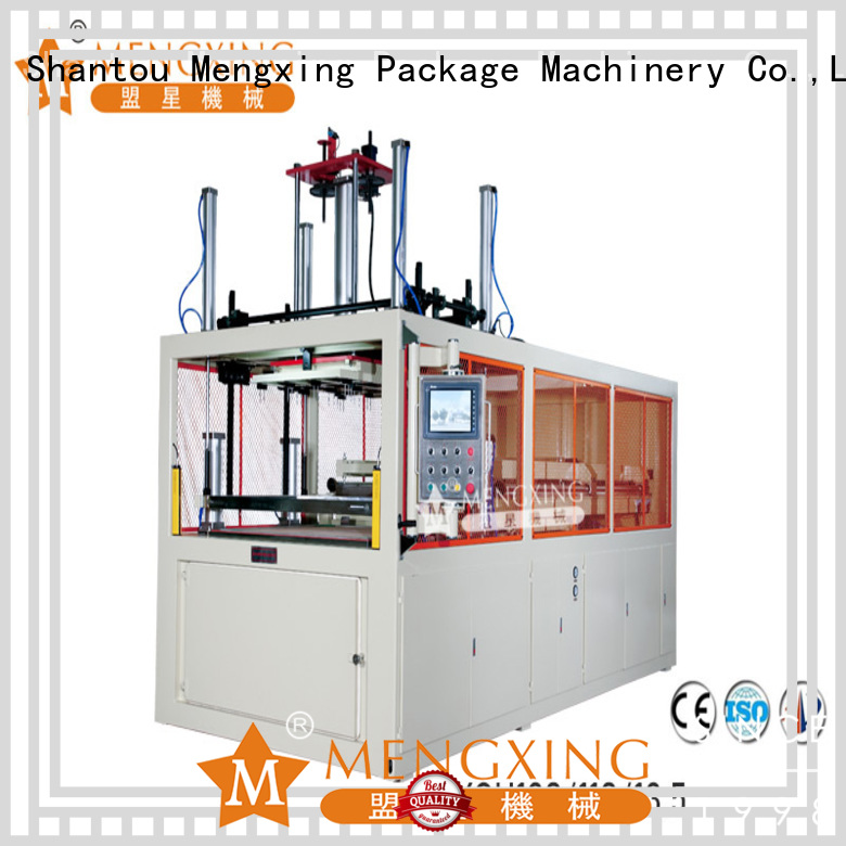 Mengxing vacuum forming machine plastic container making easy operation