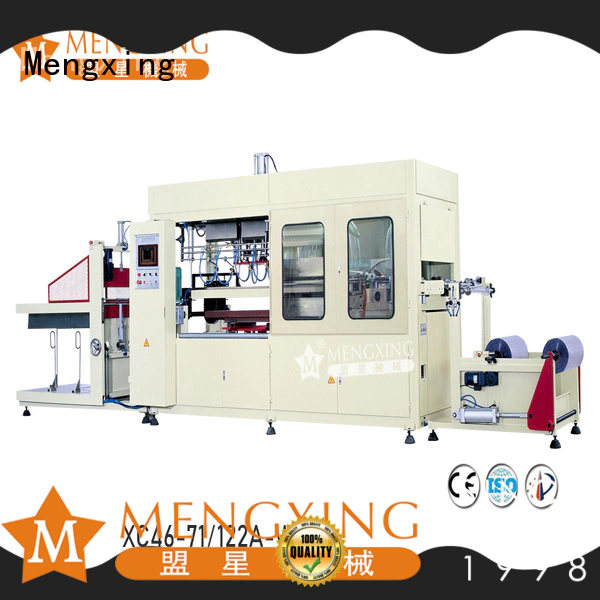 fully auto vacuum molding machine plastic container making lunch box production