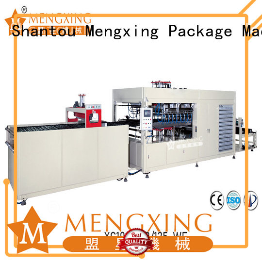 Mengxing large vacuum forming machine favorable price lunch box production