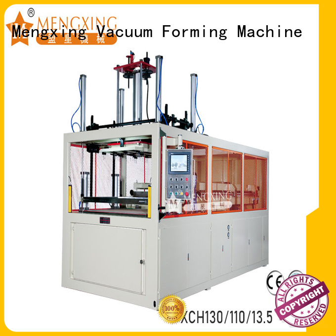 Mengxing top selling plastic vacuum forming machine industrial easy operation