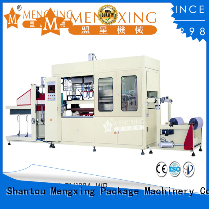 Mengxing custom pp vacuum forming machine plastic container making fast delivery