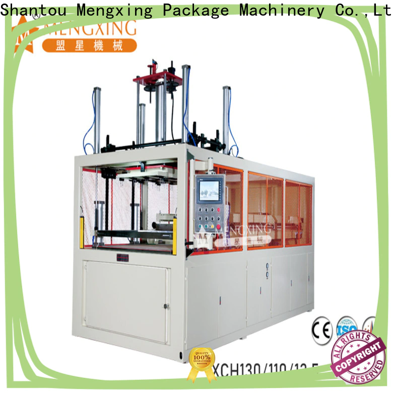 Mengxing oem pp vacuum forming machine plastic container making fast delivery