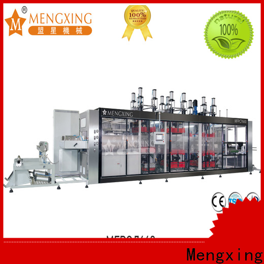 Mengxing tray forming machine custom easy operation