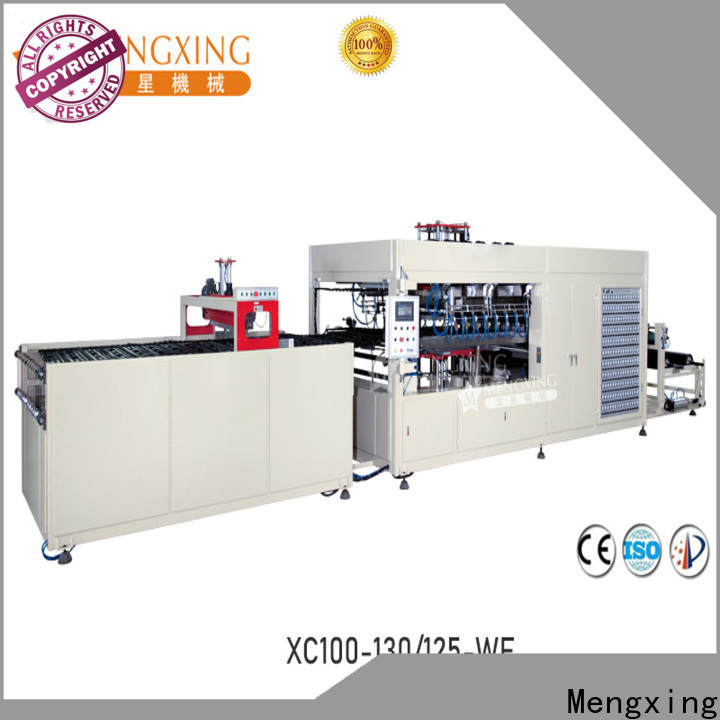 Mengxing top selling vacuum forming machine for sale plastic container making best factory supply