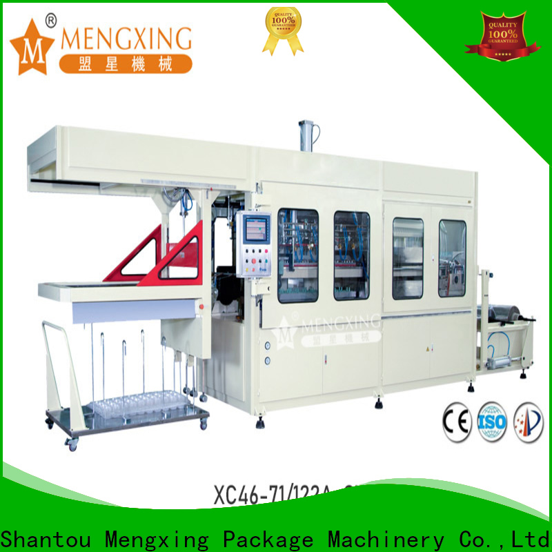 top selling vacuum forming machine favorable price easy operation