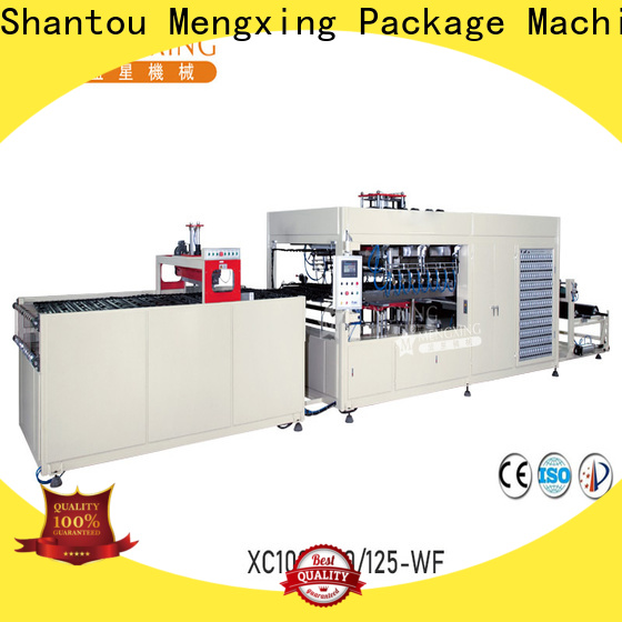 Mengxing vacuum forming machine plastic container making easy operation