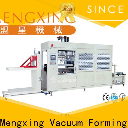 Mengxing top selling vacuum molding machine plastic container making lunch box production
