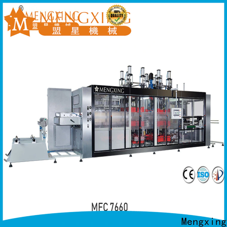 Mengxing high precision thermoforming machine best factory supply efficiency