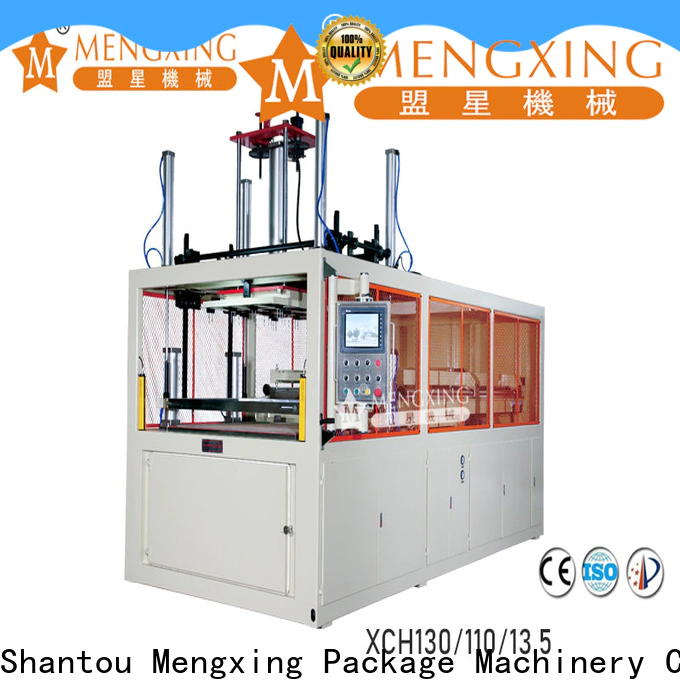 Mengxing fully auto plastic vacuum forming machine plastic container making easy operation