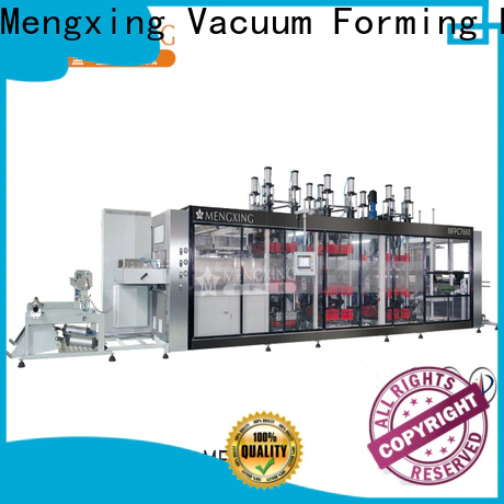 Mengxing plastic thermoforming machine best factory supply for sale
