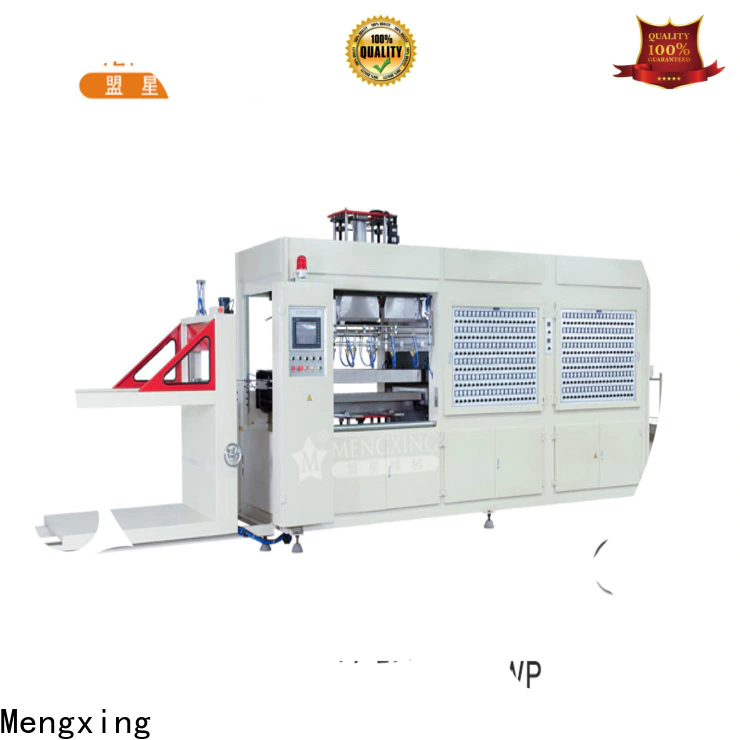 Mengxing oem plastic vacuum forming machine plastic container making lunch box production
