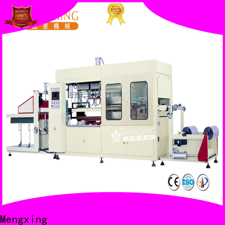 Mengxing fully auto vacuum molding machine plastic container making easy operation