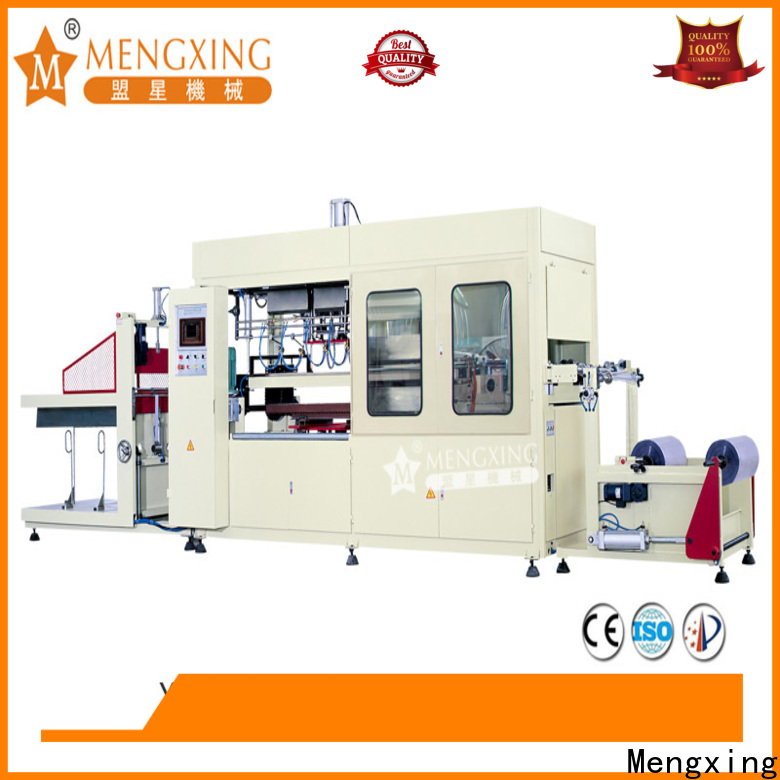 Mengxing top selling pp vacuum forming machine favorable price lunch box production