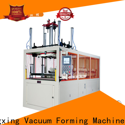 Mengxing fully auto pp vacuum forming machine industrial lunch box production