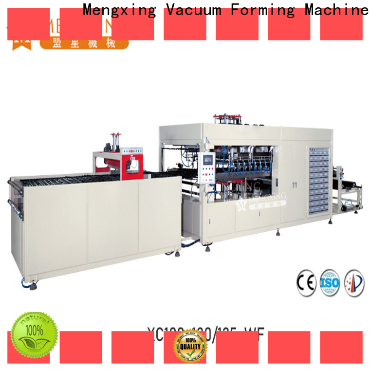 Mengxing fully auto vacuum molding machine plastic container making easy operation