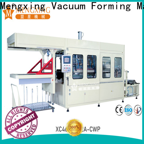 Mengxing vacuum forming machine for sale plastic container making lunch box production