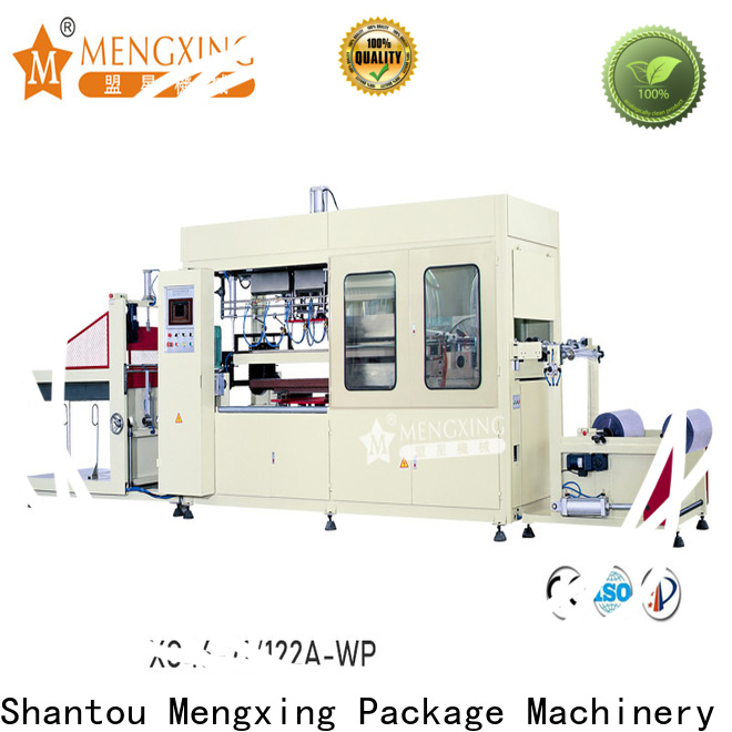 Mengxing fully auto plastic vacuum forming machine plastic container making