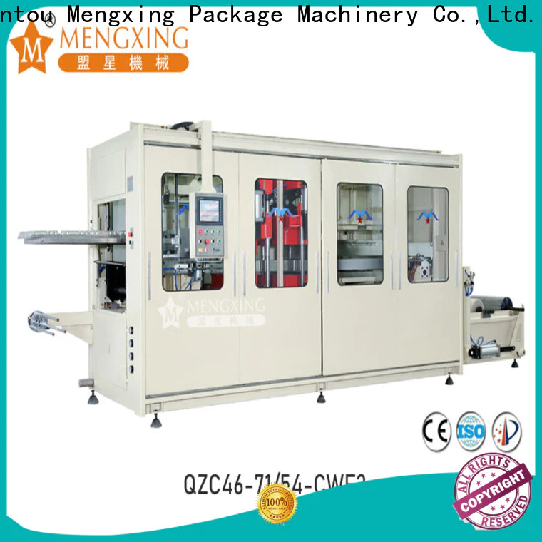 Mengxing easy-installation vacuum forming plastic machine universal for sale