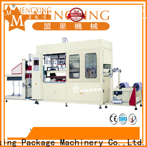 Mengxing fully auto plastic vacuum forming machine plastic container making fast delivery