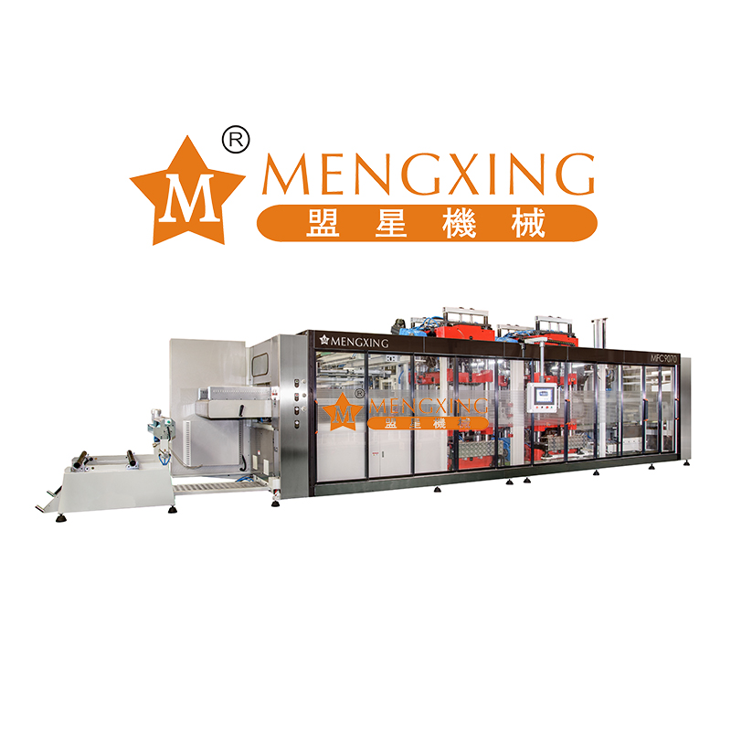 Mengxing Thermoforming Machine Making Forming BOPS Disposable Plastic Tray Box Container